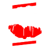 Poland Lips Contrast Pop Art