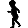 Bébé - Logo Cool Silhouette