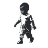 Bébé - Logo Cool Silhouette