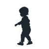 Bébé - Logo Cool Silhouette