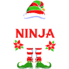 Elfe Elf Weihnachtsgeschenk Ninja