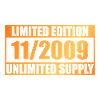 16th Birthday Limited Edition - ꝏ Supply 11/2009