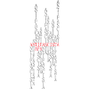 Antifascista Typo Collage rot/grau/weiß