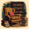 Chaise de lecture confortable