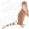 Sea Otter Cartoon Ghost Animal