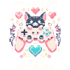 Catroller statt Controller | Katzen Gamer Witz