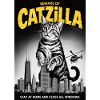 Catzilla Over City Skyline
