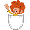 Pumuckl Design Mit Fröhlich Winkendem Pumuckl