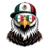 Mexican Eagle Retro Sunglasses