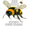BUMBLEBEES BEE BUZZ FLYING WITH CHARM