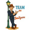 Groom's Team Cartoon