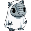 Armadillo Halloween Ghost