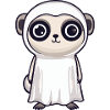 Suricate Halloween Fantôme