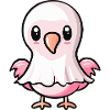 Flamingo Halloween Ghost