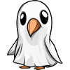 Pelican Bird Halloween Ghost