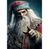 Scary Christmas Krampus Santa