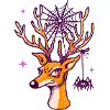 Deer & Spider