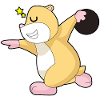 Hamster Bowling Bowling Ball