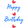 HAPPY BIRTHDAY. HAPPY BIRTHDAY. ANNIVERSARY.
