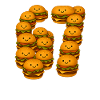 Drôle 67 Mème avec Burger