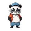Panda Streetwear Outfit