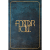 Amour Fou Gold Foil on Blue