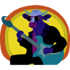 Rock-Cow sur scène