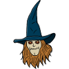 Vogelscheuche Hexe
