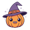 Happy Witch Pumpkin