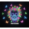 Neonblossom Skull Design