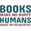 Books make me happy