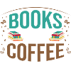 Books and Coffee Motif