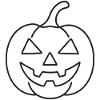 Pumpkin One Line Art – Halloween Sketch