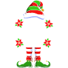Opa Großvater Elfe Elf Weihnachtsgeschenk