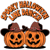 Haunted Halloween Line Dancer