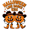 Halloween Line Dance Pumpkins