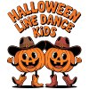 Halloween Line Dance Kids