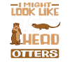 Thinking About Otter Sea Otter Cartoon