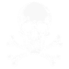 Crâne Jolly Roger classique