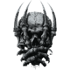 Dark Gothic Skull