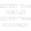 Mieux que votre texte ex