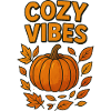 Cozy Autumn Mood Pumpkin