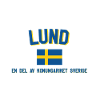Lund and Swedish flag design