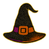 Sparkling Witch Hat Glitter