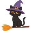 Witch on a Broom