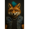 Punkfuchs Denim Vest