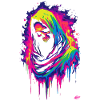 Neon Grim Reaper