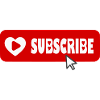 Fabulous YouTube Channel Subscribe Button Icon