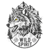 Wild Spirit - Wolf Logo