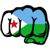 Djibouti Flag Fist
